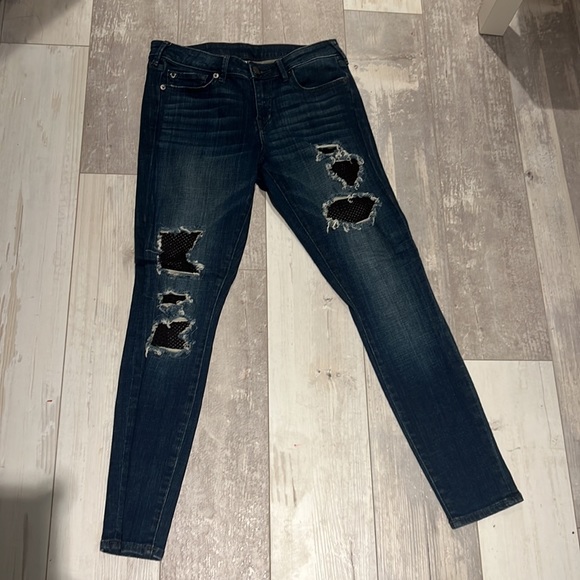 True Religion Women's Halle Mid Rise Skinny Jean, 28 - Picture 2 of 4